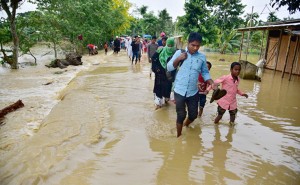 आसाममा बाढीमा परेर ८ जनाको मृत्यु