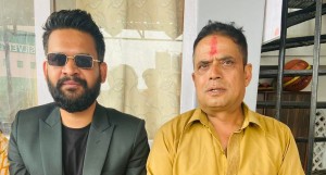 काठमाडौं १६ का वडाध्यक्षको निवासमा मेयर बालेनको लन्च 