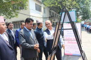 विद्यालयको पाठ्यक्रममा भूकम्पका बारेमा जानकारी राखिनुपर्छ : मन्त्री भण्डारी