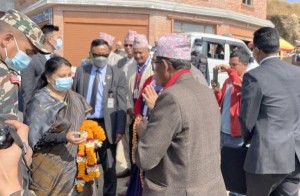 राष्ट्रपतिले गरिन दोलखाको भीमेश्वर मन्दिरको दर्शन