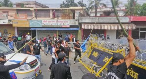 पदम लिम्बूको शव प्रदर्शनका क्रममा विराटनगरमा झडप