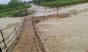 झापामा बाढीको कहर : चार करोड बराबरको क्षति