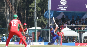 उपाधिबाट चुक्यो नेपाल, सुपर ओभरमा ओमानसँग पराजित