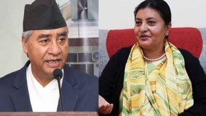 भारतीय राष्ट्रपति मुर्मूलाई राष्ट्रपति भण्डारी र प्रधानमन्त्री देउवाको बधाई