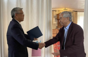 अमेरिकी सहायक विदेशमन्त्री डोनाल्डले भेटे कांग्रेस सभापति देउवालाई