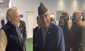 प्रधानमन्त्री देउवा र भारतीय समकक्षी मोदीबीच भेटवार्ता हुँदै