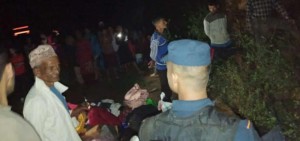 अर्घाखाँचीमा गाडी दुर्घटना हुँदा दुईको मृत्यु, दर्जन घाइते