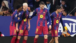 अन्तिम समयमा चम्कियो बार्सिलोना, एस्पान्योलमाथि २–० को जित