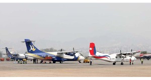 भिजिबिलिटी कम हुँदा श्रीलंका र मलेसियाबाट आएका जहाज आकाशमै होल्ड