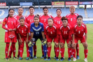 साफ महिला च्याम्पियनसिप : उपाधिका लागि आज नेपाल र बङ्गलादेश खेल्दै