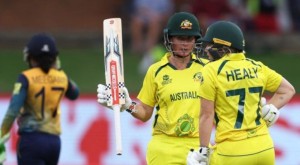 महिला टी–२० विश्व कपमा अस्ट्रेलियाले श्रीलङ्कालाई १० विकेटले हरायो