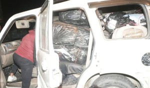 विराटनगरमा दुर्घटनाग्रस्त स्कोरपिओबाट ४२० किलो गाँजा बरामद