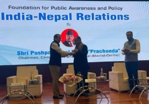 नेपाल–भारतबीच भएको सन् १९५० को सन्धि पुनरावलोकन गर्नुपर्छः प्रचण्ड