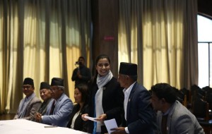 रास्वपाकी इन्दिरा रानामगरले दर्ता गरिन् उपसभामुखमा उम्मेदवारी