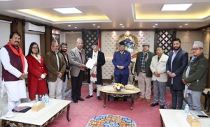 कार्यदलले शीर्ष नेतालाई बुझायो न्यूनतम साझा कार्यक्रमको प्रतिवेदन