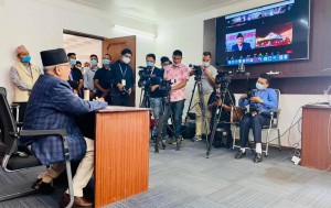 देशका ६ हजार बढी वडामा एकैदिन एमाले अधिवेशन, ओलीले गरे उद्घाटन