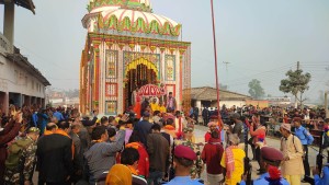 मिथिला माध्यमिकी यात्राका सहभागी महोत्तरीमा