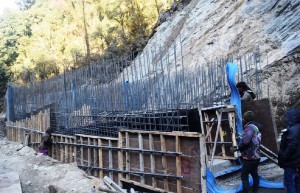 म्याग्दीको रेलेखोला जलविद्युतको ५० प्रतिशत काम सम्पन्न