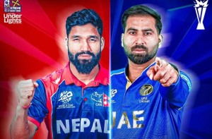 नेपाल-युएई टी-२० शृंखलाको दोस्रो खेल आज