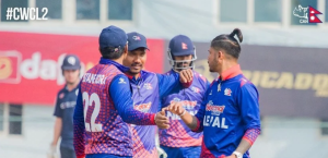 नेपालले जिम्बाव्वेलाई दियो दुई सय ९१ रनको लक्ष्य