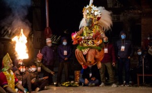 कात्तिक नाचको मुख्य आर्कषण नृसिहं अवतारको नाच देखाएर आज सकिँदै