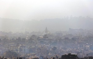 काठमाडौंको वायु प्रदूषण ‘निकै अस्वस्थ’ तहमा, नागरिकलाई सतर्क रहन आग्रह