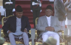 सपथ ग्रहण चलिरहेको बेला देउवा शीतल निवासबाट हिँडे