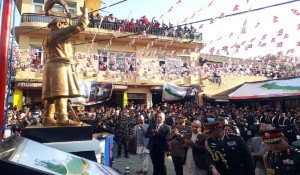गोरखामा पृथ्वीनारायण शाहको पूर्णकदको सालिक स्थापना, सेनाले हरेक दिन सलामी दिने