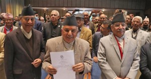 राष्ट्रपतिका उम्मेदवार रामचन्द्र पौडेलका लागि को–को बसे प्रस्तावक र समर्थक ?