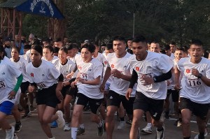 सेना दिवसमा ‘रन फर फन’ प्रतियोगिता