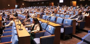 संसद बैठक १५ मिनेटका लागि स्थगित