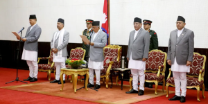 नवनियुक्त प्रधानन्यायाधीश श्रेष्ठद्वारा पद तथा गोपनियताको सपथ