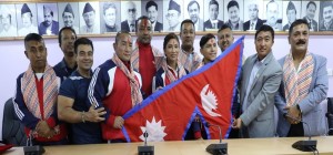 पदक विजेता शारिरीक सुगठन टोली आज स्वदेश फर्कदै