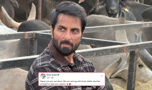 सोनू सूद भन्छन्- ‘नेपाल सहयोग लिएर आउँदैछौं’