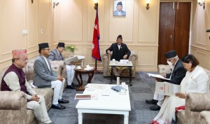 संवैधानिक परिषद बैठक निष्कर्षविहीन