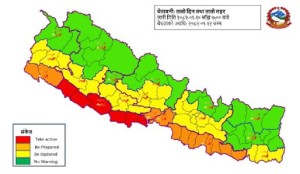 आज र भोलि तराईका धेरै ठाउँमा अत्यधिक गर्मी हुने भएकाले सावधानी अपनाउन आग्रह