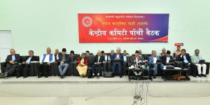 एमालेको केन्द्रीय कमिटी बैठक बस्दै