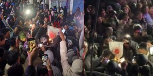 दाङमा चुनावी तनाव: रवि आउँदै गर्दा एमालेको झण्डा दहन