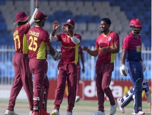 आईसीसी एक दिवसीय विश्व कप छनोट : वेस्टइन्डिज विजयी, अमेरिका पराजित