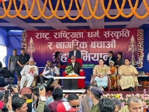 एमाले नेता दुर्गा प्रसाईँले थाले ‘महाअभियान’
