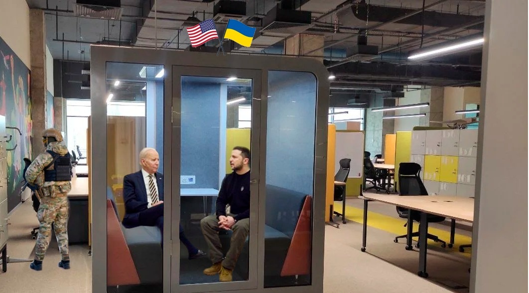 अमेरिकी राष्ट्रपति बाइडेन एक्कासी युद्धग्रस्त युक्रेनमा उत्रिएपछि...