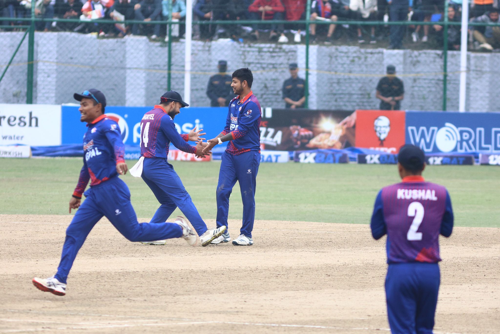 नेपाल र यूएई बीचको बाँकी खेल सुरु