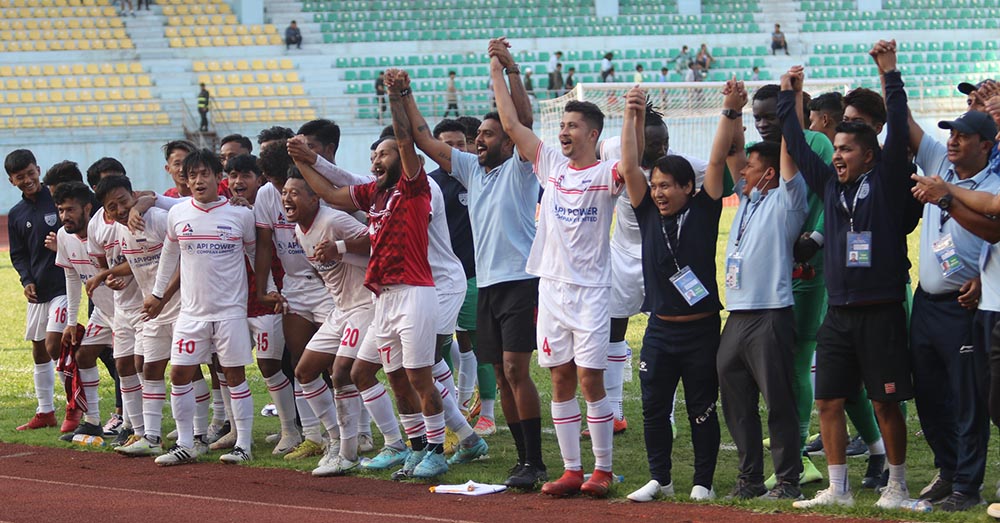 चर्च ब्वाइज बन्यो ‘ए’ डिभिजन लिग च्याम्पियन, एक खेल अगावै उपाधि 