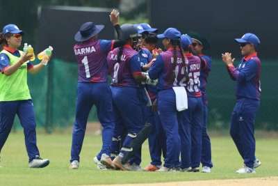 चारदेशीय सिरिजको दोस्रो खेलमा पनि नेपाल विजयी 