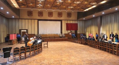 उपराष्ट्रपति निर्वाचन : संसद भवनमा मतदान जारी, आजै परिणाम सार्वजनिक गर्ने तयारी