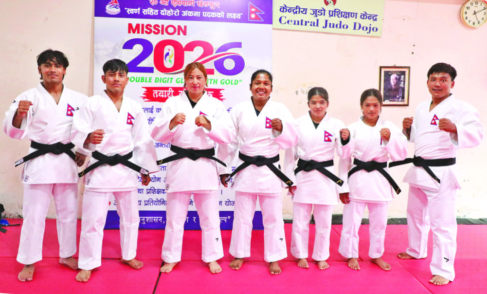 नेपाली जुडो टोलीलाई इप्पोन गियरको प्रायोजन