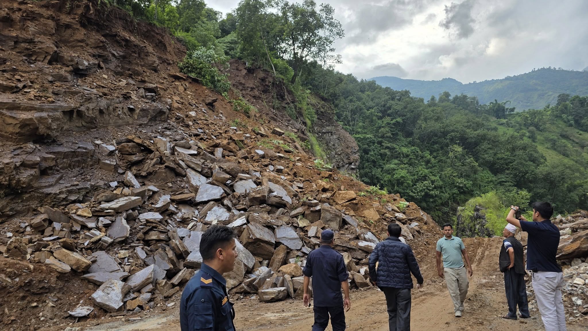 पहिरोले कालीगण्डकी करिडोर अवरुद्ध