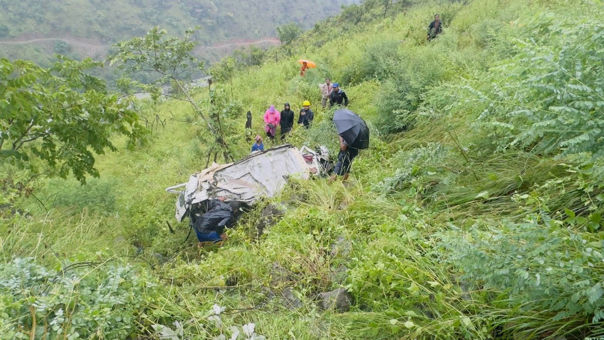 पाँचथर दुर्घटनामा ६ जनाको मृत्यु, ६ घाइते