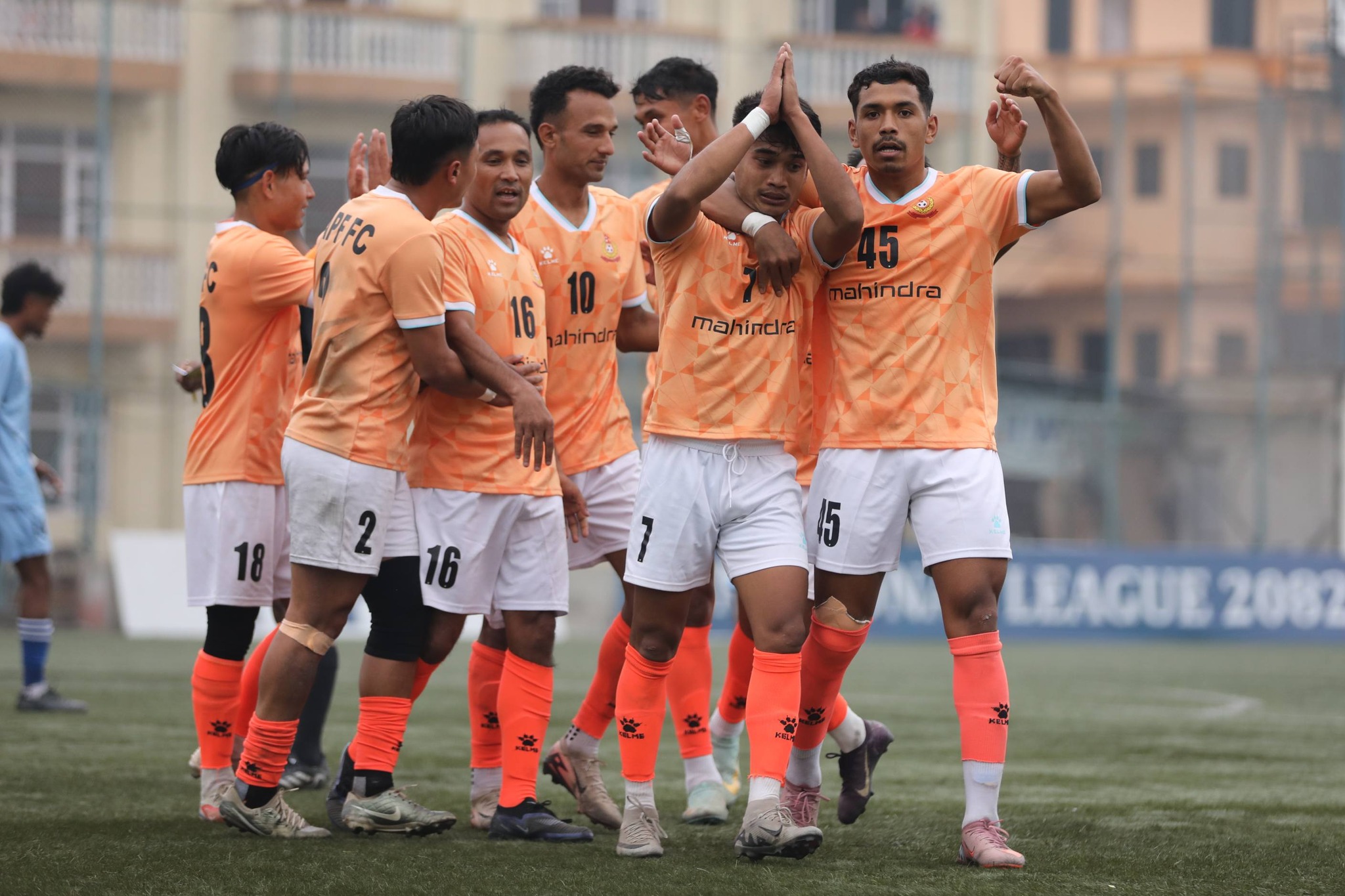 एपीएफको पुनरागमन जित, राष्ट्रिय लिगको शीर्ष स्थानमा उक्लियो विभागीय टोली