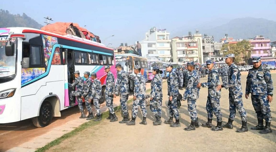 निर्वाचन सुरक्षा प्रमुख प्राथमिकता: सशस्त्र प्रहरी बल परिचालन तयारी